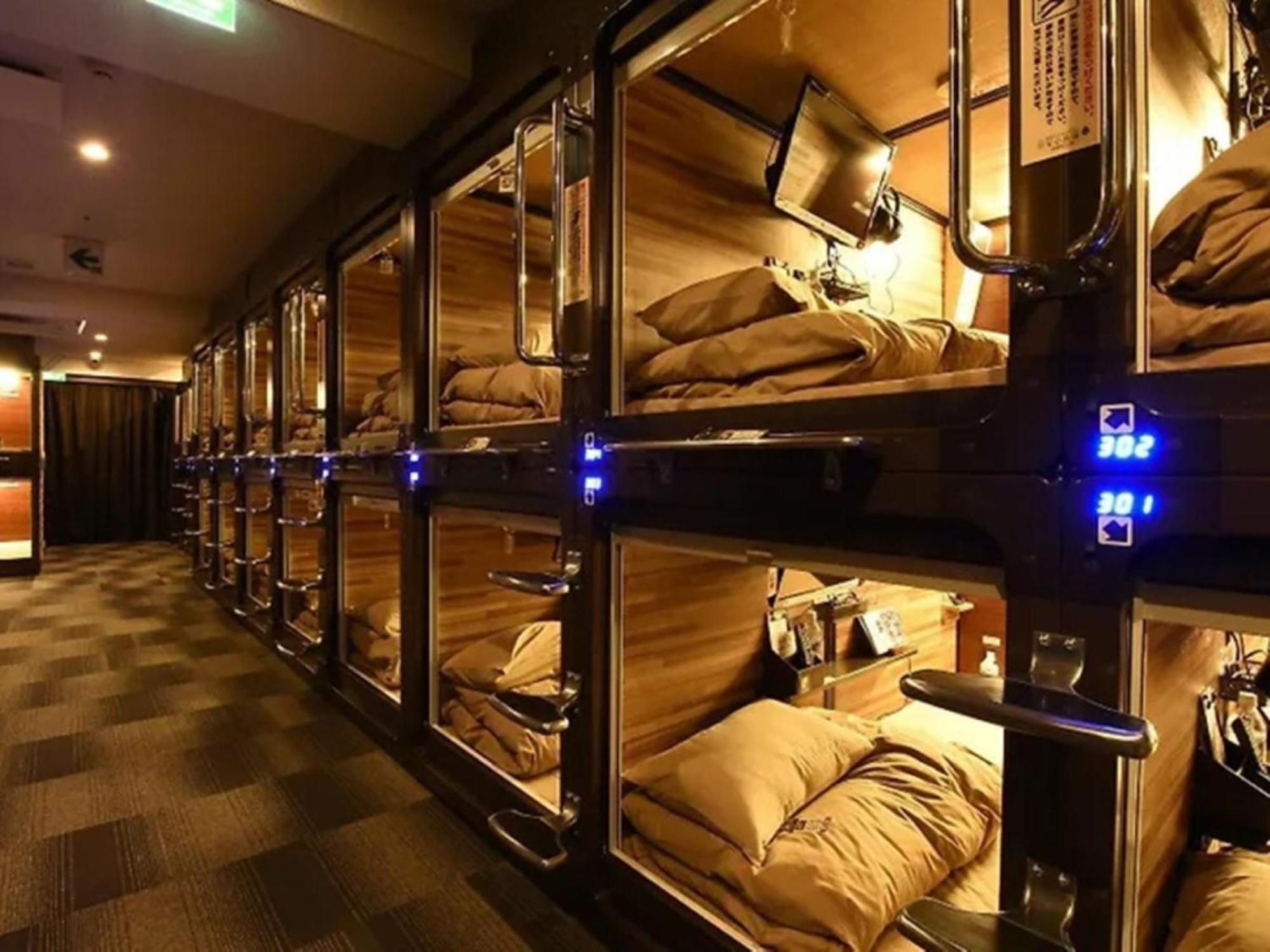 Anshin Oyado Woman Ginza Shiodome Hôtel capsule